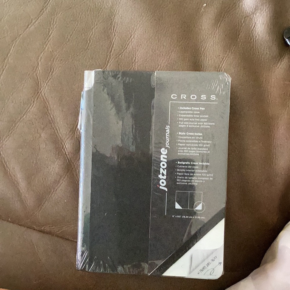 Cross Jotzone Blank Pages Journal